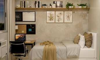 Imagem 2: Apartamento com dois quartos e varanda