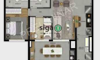 Imagem 6: Apartamento a Venda com 2 quartos na Vila Mascote / Jardim Prudencia