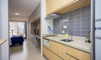 Imagem 4: Ideal para investidores - studio mobiliado e decorado à venda no Centro de Curitiba