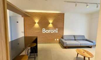 Imagem 2: Lindo e sofisticado apartamento com 52m², 1 suíte, amplo living integrado ao terraço e 1 v