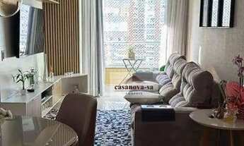 Imagem 3: Apartamento com 3 dormitórios para alugar, 92 m² por R$ 6.006/mês - Centro - São Bernardo