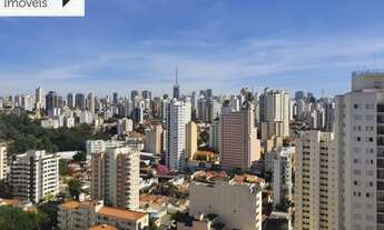 Imagem 2: Vista para o parque da aclimação, sol o dia inteiro, andar alto, móveis planejados e total