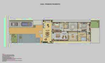 Imagem 3: Casa de 380m², 4 quartos no condomínio Blue Houses - Barra da Tijuca