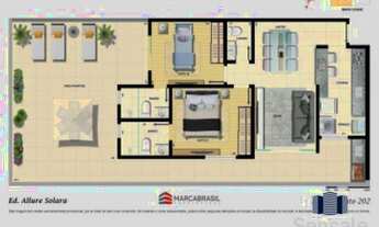 Imagem 5: Apartamento com 2 dormitórios à venda, 61 m² por R$ 528.000,00 - Silveira - Belo Horizonte