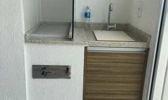 Imagem 3: Apartamento semimobiliado, com 1 dormitório, varanda gourmet, 1 vaga de garagem-Metrô Conc