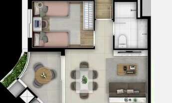 Imagem 6: APARTAMENTO RESIDENCIAL em Curitiba - PR, Cabral