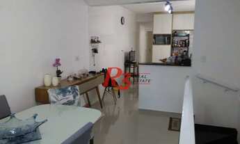 Imagem 3: Casa com 3 dormitórios à venda, 128 m² por R$ 860.000,00 - Ponta da Praia - Santos/SP