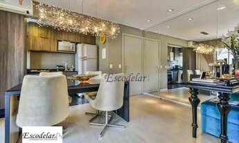 Imagem 2: Apartamento com 1 dormitório para alugar, 50 m² por R$ 7.700,01/mês - Jardim Paulista - Sã