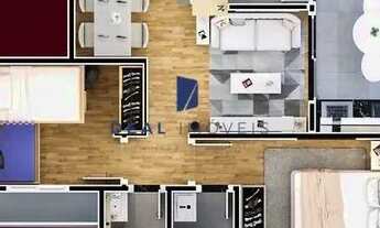 Imagem 5: Apartamentos na Planta 1 dormitório venda Sorocaba