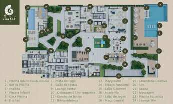 Imagem 3: APARTAMENTO NO RESIDENCIAL PANTAI HOME CLUB COM 1 SUÍTE + 1 DORMITÓRIO EM BALNEÁRIO PIÇARR