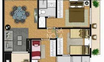 Imagem 13: Apartamento com 3 dormitórios à venda, 83 m² por R$ 862.000,00 - Boqueirão - Santos/SP