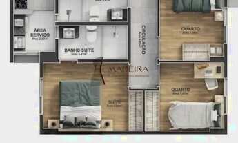 Imagem 6: VENDE-SE DIREITOS DE APARTAMENTO GREVÍLEA PARK RESIDENCE EM MARINGÁ-PR