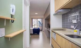 Imagem 3: Ideal para investidores - studio mobiliado e decorado à venda no Centro de Curitiba