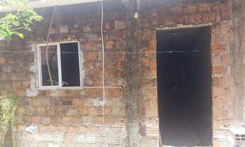 Imagem 6: Casa está disponível com laje batida e livre, com área na frente da casa