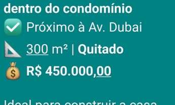 Imagem: Lote condominio florais safira 300mts