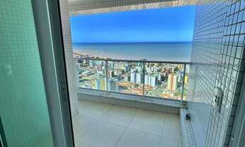 Imagem 2: Altiplex - Altiplano - Andar alto - Linda vista mar - 70m² - 02 Quartos s/ 01 suíte - 02 v