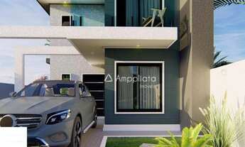 Imagem 7: Sobrado 3 Quartos sendo 1 Suíte com 2 vagas garagem, churrasqueira no Capão Raso