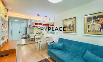 Imagem 7: Pronto para Morar, Claro, Vista Verde, 1 Qto, Cozinha Integrada. Piscina, Serviços, Port 2