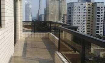 Imagem 2: Cobertura para venda possui 280 metros quadrados com 4 quartos em Aparecida - Santos - SP