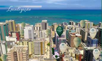 Imagem 2: Apartamento para venda possui 89 metros quadrados com 3 quartos em Jatiúca - Maceió - AL