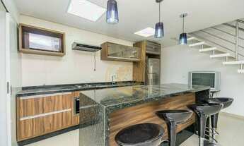 Imagem 2: Apartamento Duplex com 2 dormitórios para alugar, 143 m² por R$ 4.418,00/mês - Juvevê - Cu