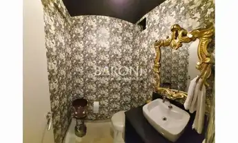 Imagem 3: Apartamento à venda no Jardim Paulista, amplo living com varanda e lavabo, dormitórios amp