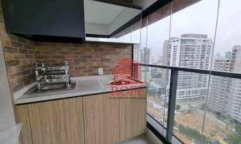 Imagem 2: Apartamento com 2 dormitórios para alugar, 61 m² por R$ 9.500,00/mês - Brooklin - São Paul