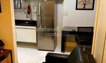 Imagem 7: Studio 32mt, com espaço de sala e quarto, cozinha e banheiro MOBILHADO