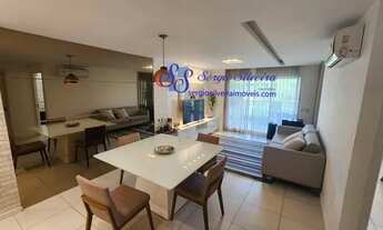 Imagem 3: Apartamento térreo e mobiliado no Porto das Dunas com 3 suítes