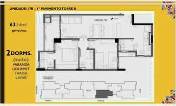 Imagem 2: Apartamento tipo 17B em excelente localização e muitos diferenciais