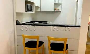 Imagem 6: Flat totalmente mobiliado disponível para locação ao lado da Av Paulista e Metrô Consolaçã