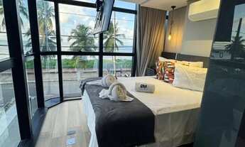 Imagem: Flat MOBILIADO e FRENTE MAR na beira-mar