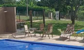 Imagem 7: Sitio 1.000m² condomínio fechado, casa, piscina, sauna, banheiro com vestiário