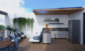 Imagem 4: Apartamento com 2 dormitórios, varanda, com elevador e área de lazer no bairro Bancários