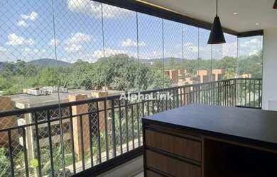 Imagem 8: Apartamento com 2 dormitórios para alugar, 90 m² por R$ 7.519,85/mês - Alphaville - Baruer