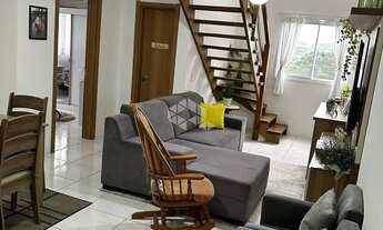 Imagem 6: Apartamento duplex de três Dormitórios em Meio à Natureza em canela