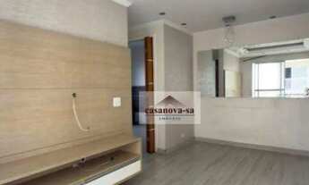 Imagem 2: Apartamento com 2 dormitórios para alugar, 51 m² por R$ 2.200/mês - Vila Homero Thon - San