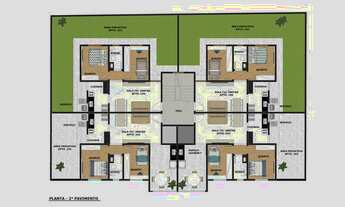 Imagem 2: Apartamento para venda tem 50 metros quadrados com 2 quartos em Rio Branco - Belo Horizont