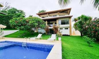 Imagem 2: Parque Costa Verde Mansão com 4 suítes de fundo pra lagoa, piscina com hidromassagem, VEND