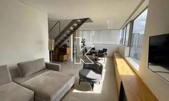 Imagem 2: Apartamento duplex, para locação e venda, 80m2, andar alto, Itaim Bibi