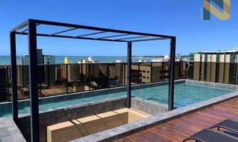 Imagem 5: Flat com 1 dormitório à venda, 42 m² por R$ 450.000,00 - Cabo Branco - João Pessoa/PB