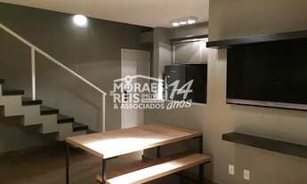 Imagem 3: Apartamento Duplex à venda e locação no Brooklin, com 89m2, equipado e mobiliado, 01 dormi