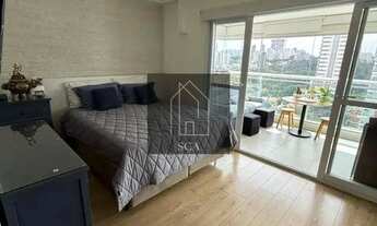 Imagem 2: Studio de 35m² mobiliado e com 1 vaga de garagem em Pinheiros - São Paulo