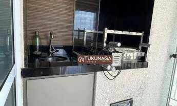 Imagem 6: Apartamento com 2 dormitórios para alugar, 82 m² por R$ 5.250/mês - Jardim Zaira - Guarulh