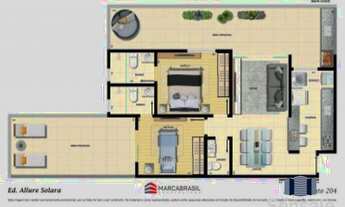 Imagem 7: Apartamento com 2 dormitórios à venda, 61 m² por R$ 528.000,00 - Silveira - Belo Horizonte