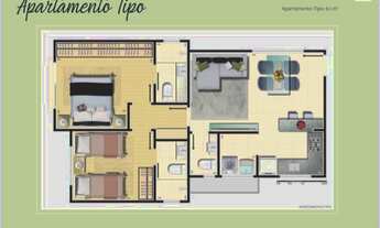 Imagem 6: Apartamento para venda com 62 metros quadrados com 2 quartos em Sion - Belo Horizonte - MG