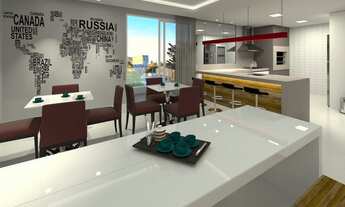 Imagem 4: PANTANAL - Apartamento Studio 38m² à venda com garagem - Florianópolis - SC