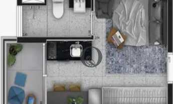 Imagem 6: Apartamento com 1 dormitório para alugar, 21 m² por R$ 3.830,00/mês - Indianópolis - São P