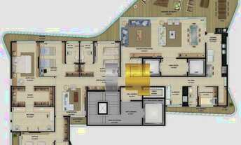 Imagem 2: Apartamento com 4 dormitórios à venda, 311 m² por R$ 4.927.786 - Aldeota - Fortaleza/CE