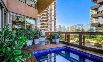Imagem 3: Apartamento com 4 dormitórios para alugar, 304 m² por R$ 20.750,00/mês - Barra da Tijuca